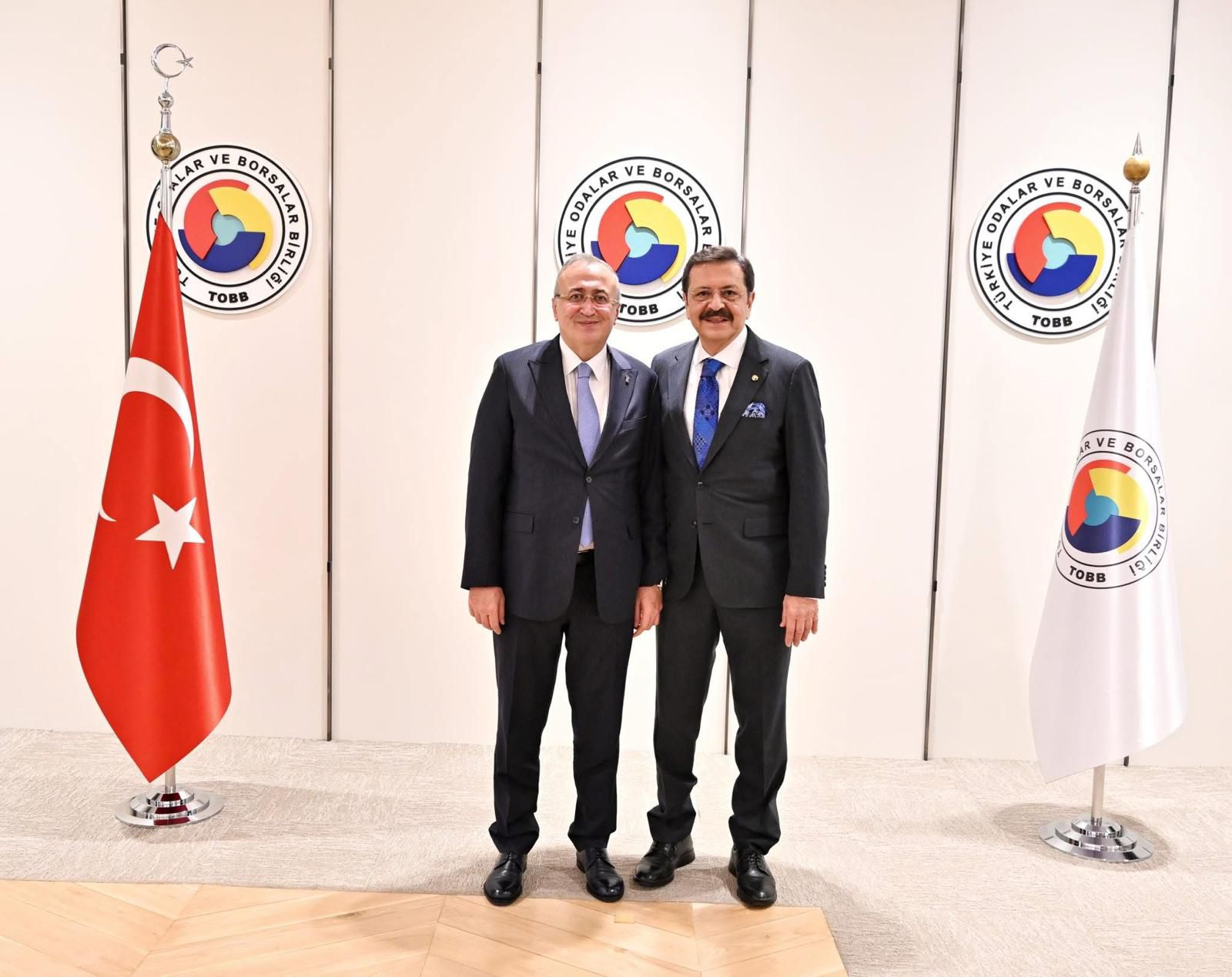 TOBB Başkanımız Sayın M. Rifat Hisarcıklıoğlu’nu ziyaret...